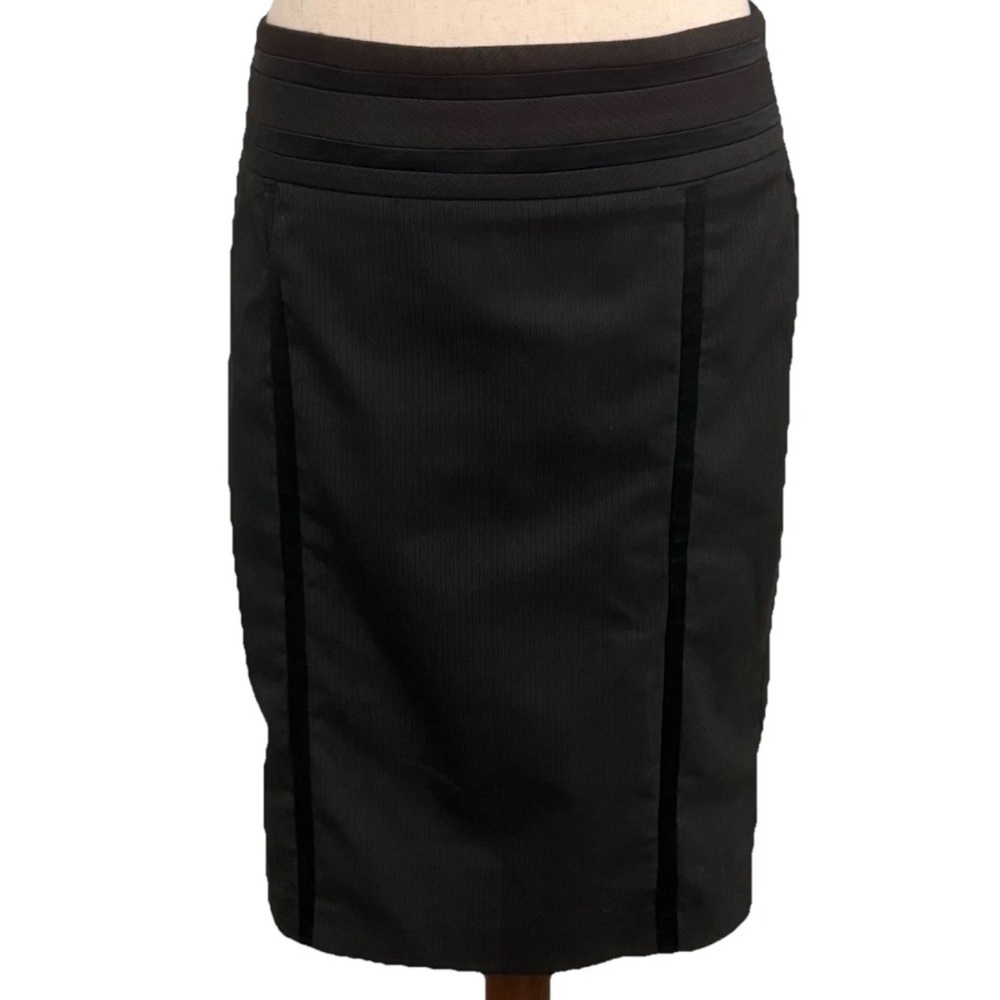 Bebe Black Pencil Skirt Size 10